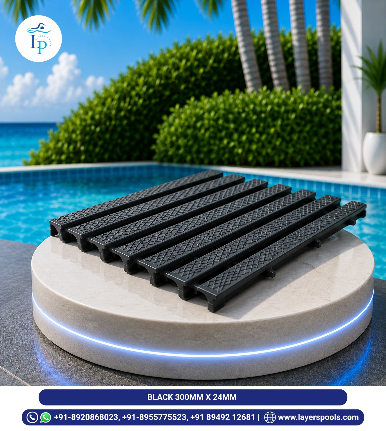 Black Pool Grating