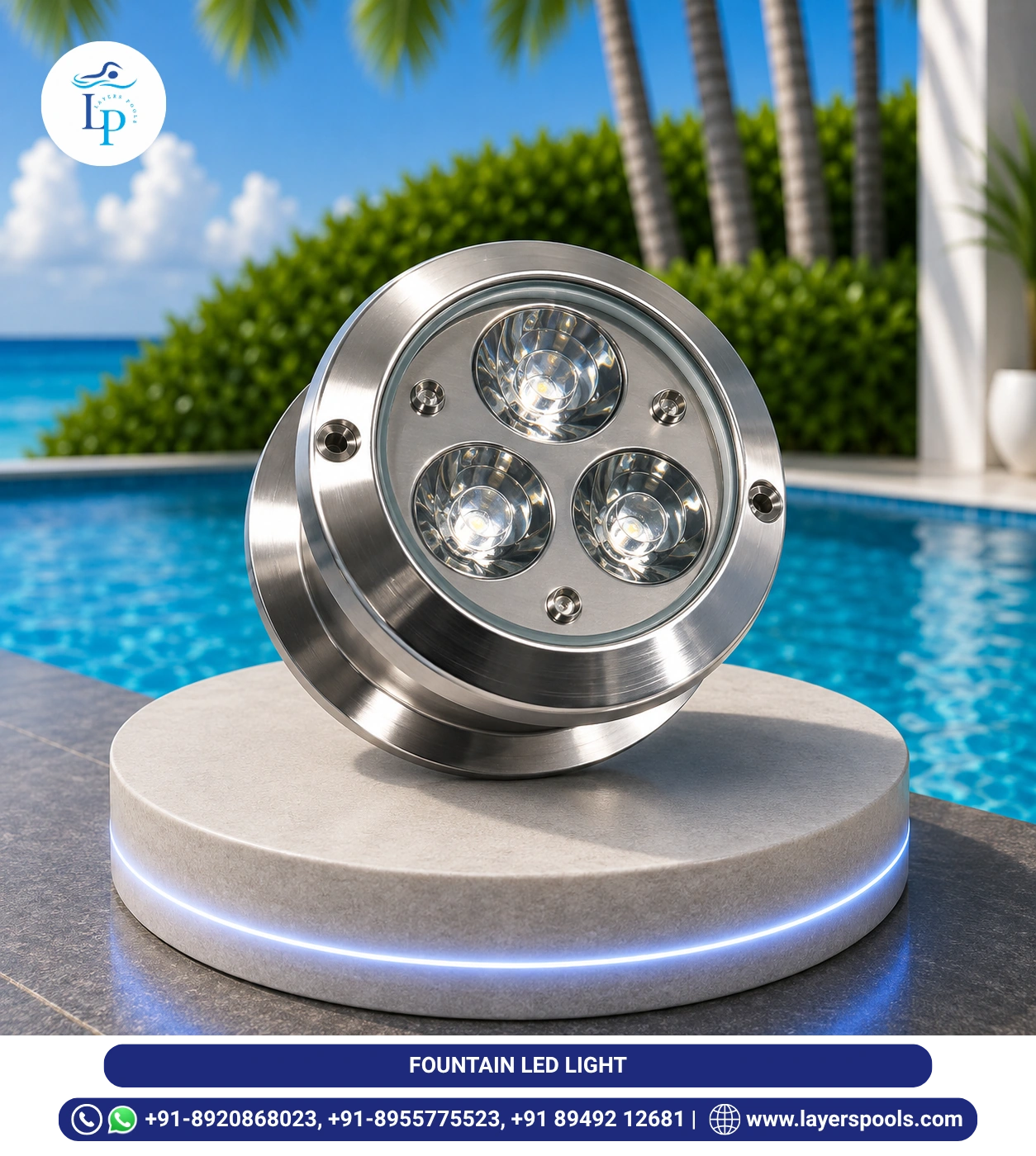 Fountain LED Light