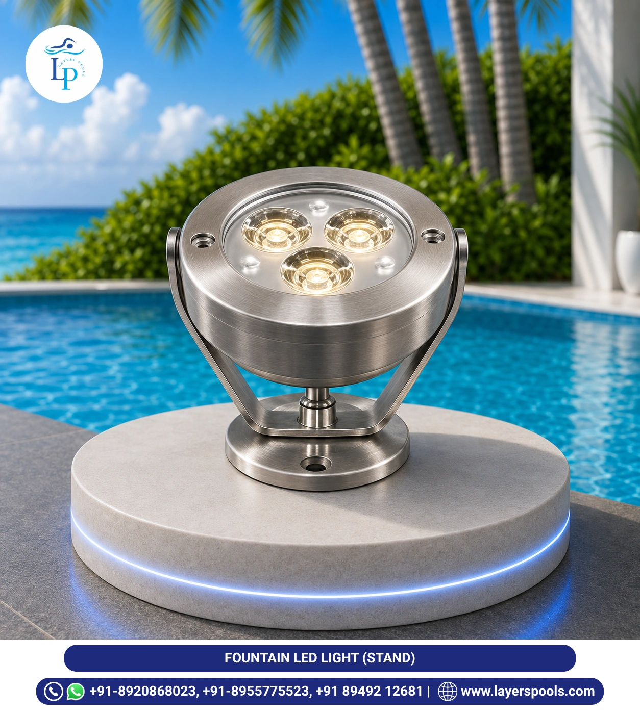 Fountain LED Light Stand