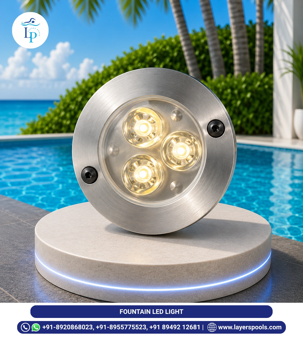Fountain LED Light