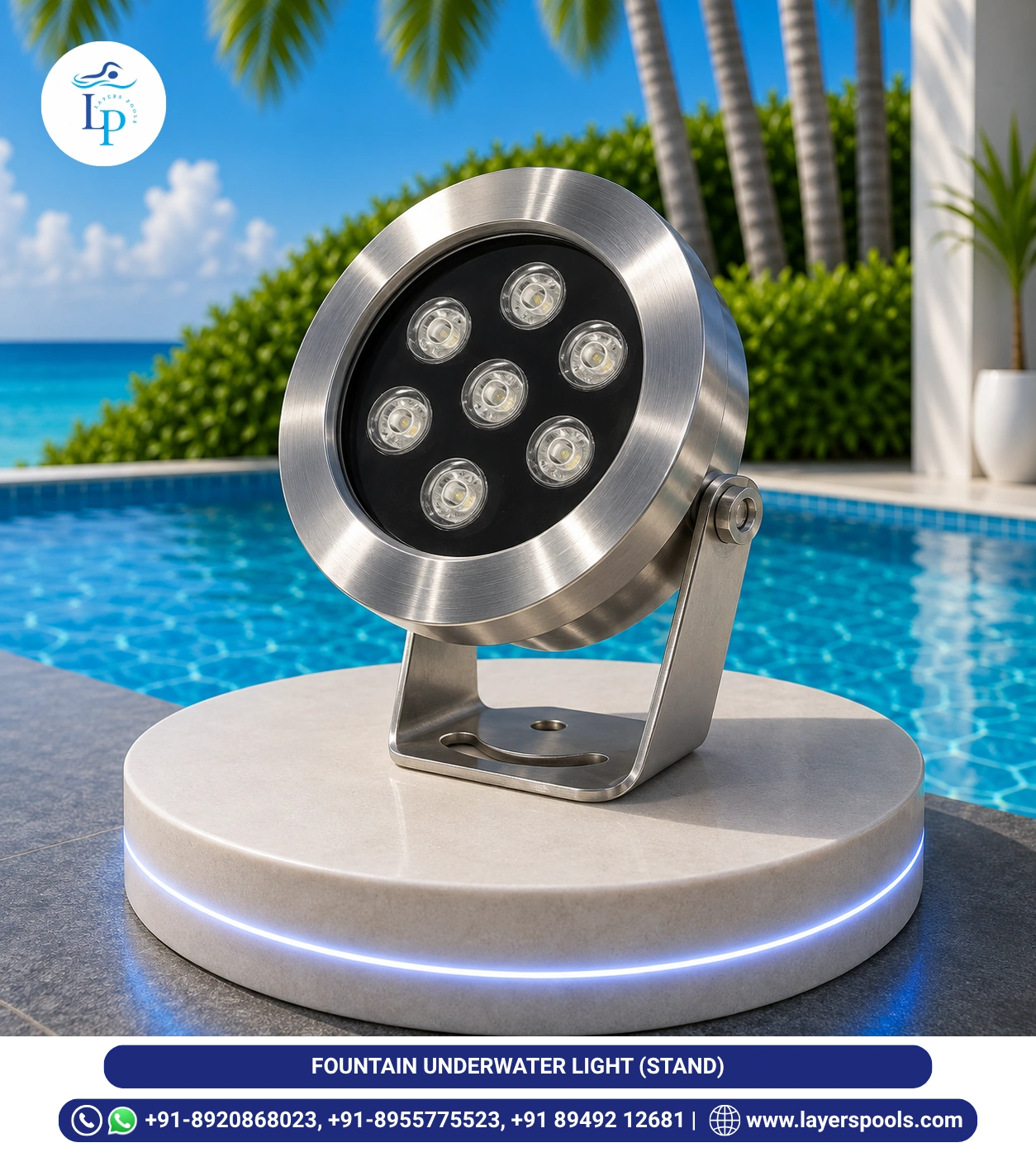 Fountain Underwater Light Stand