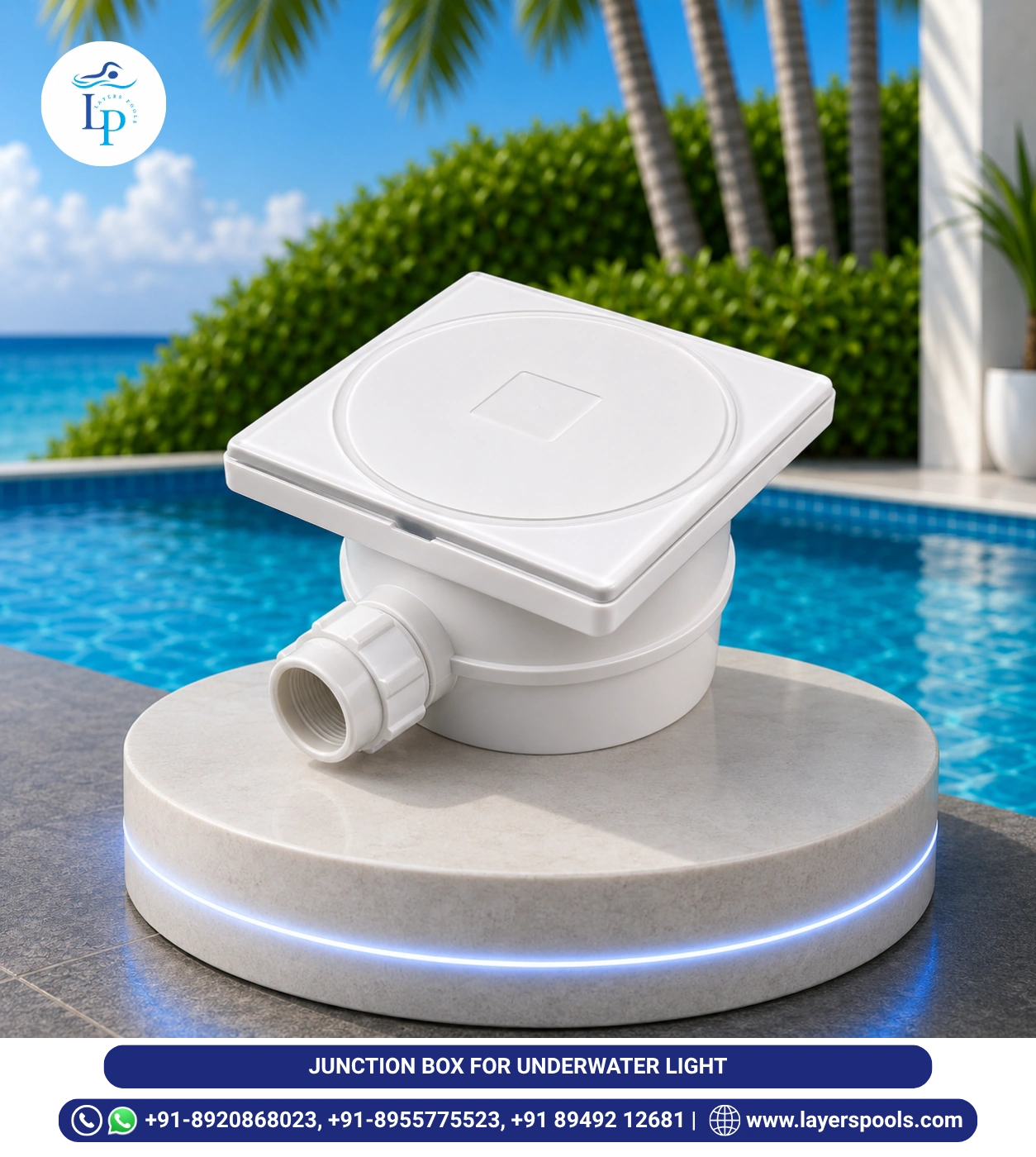Junction Box for Underwater Light