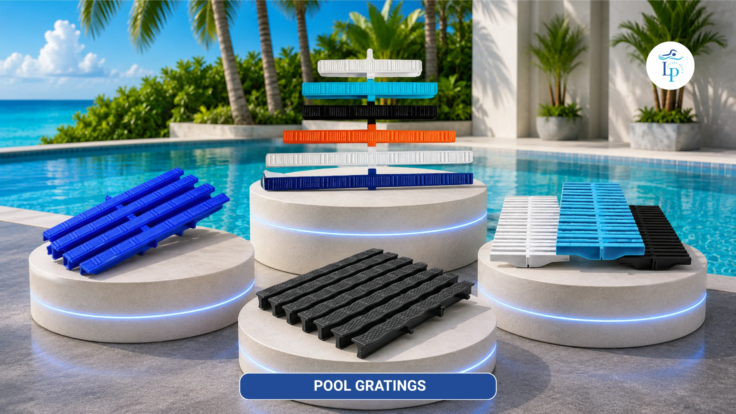 Swimming Pool Gratings