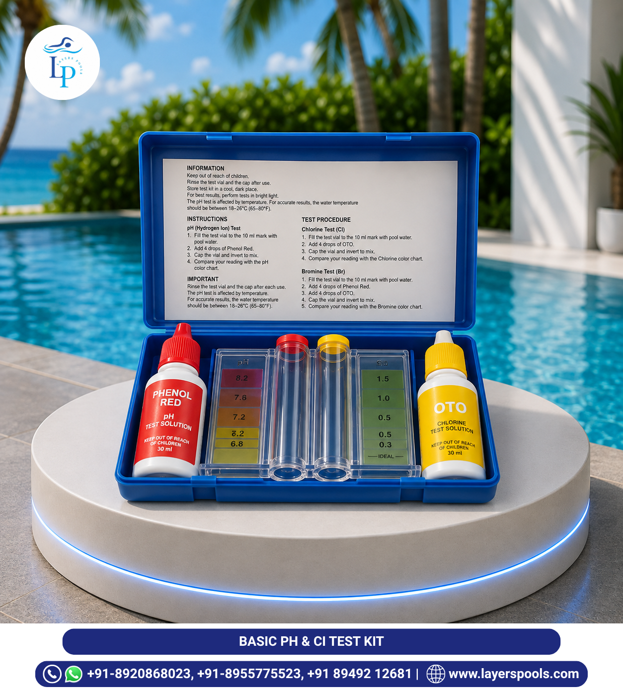 Basic pH / Chlorine Test Kit