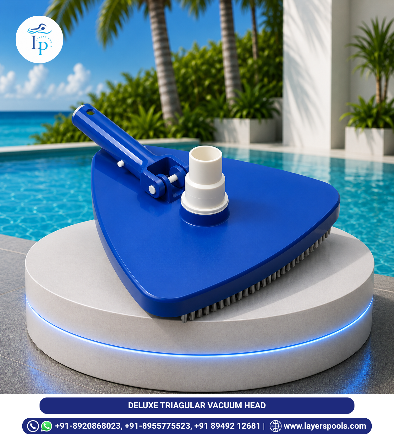 Deluxe Triangular Vacuum Head