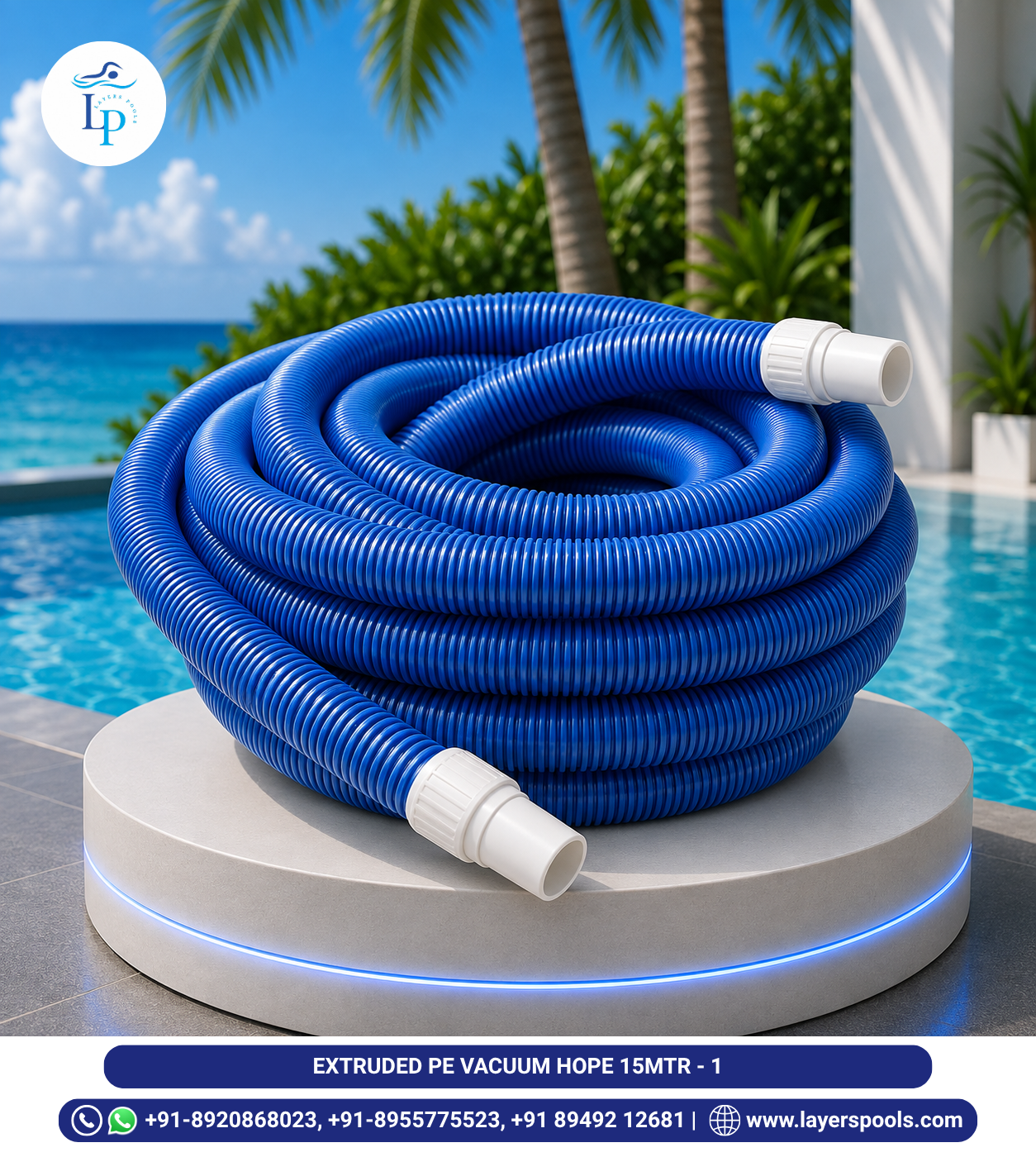 Extruded PE Vacuum Hose (15m)