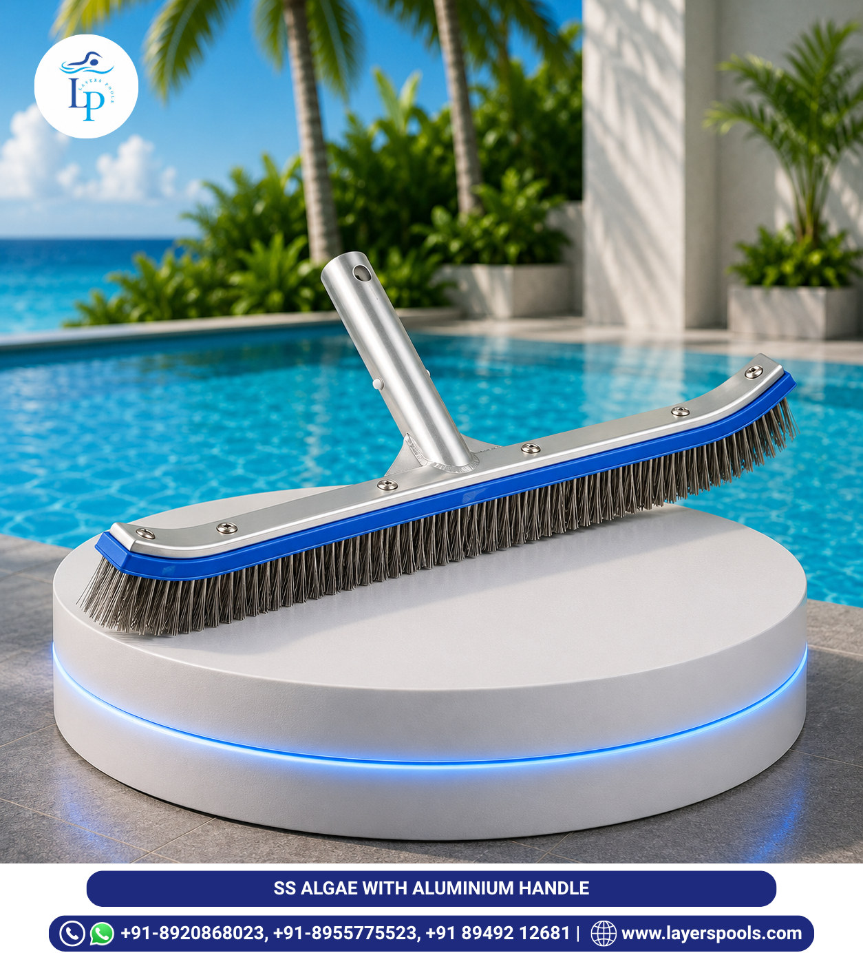 Stainless Steel Algae Brush