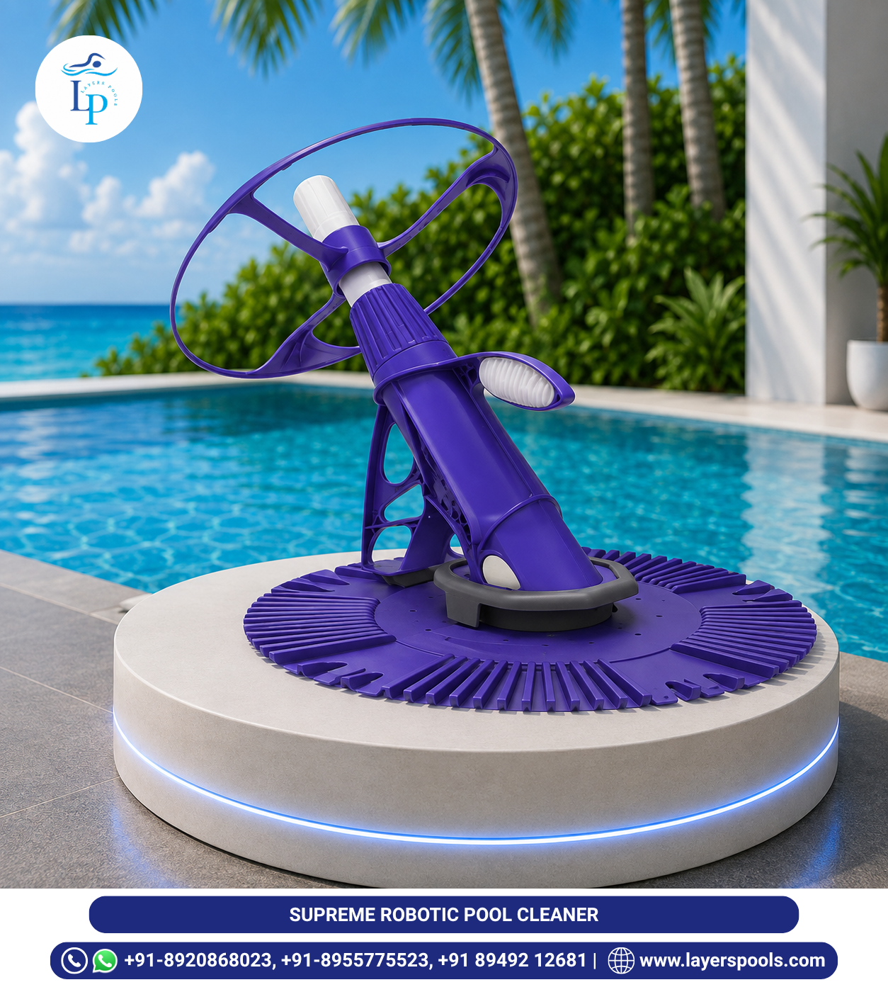 Supreme Robotic Pool Cleaner